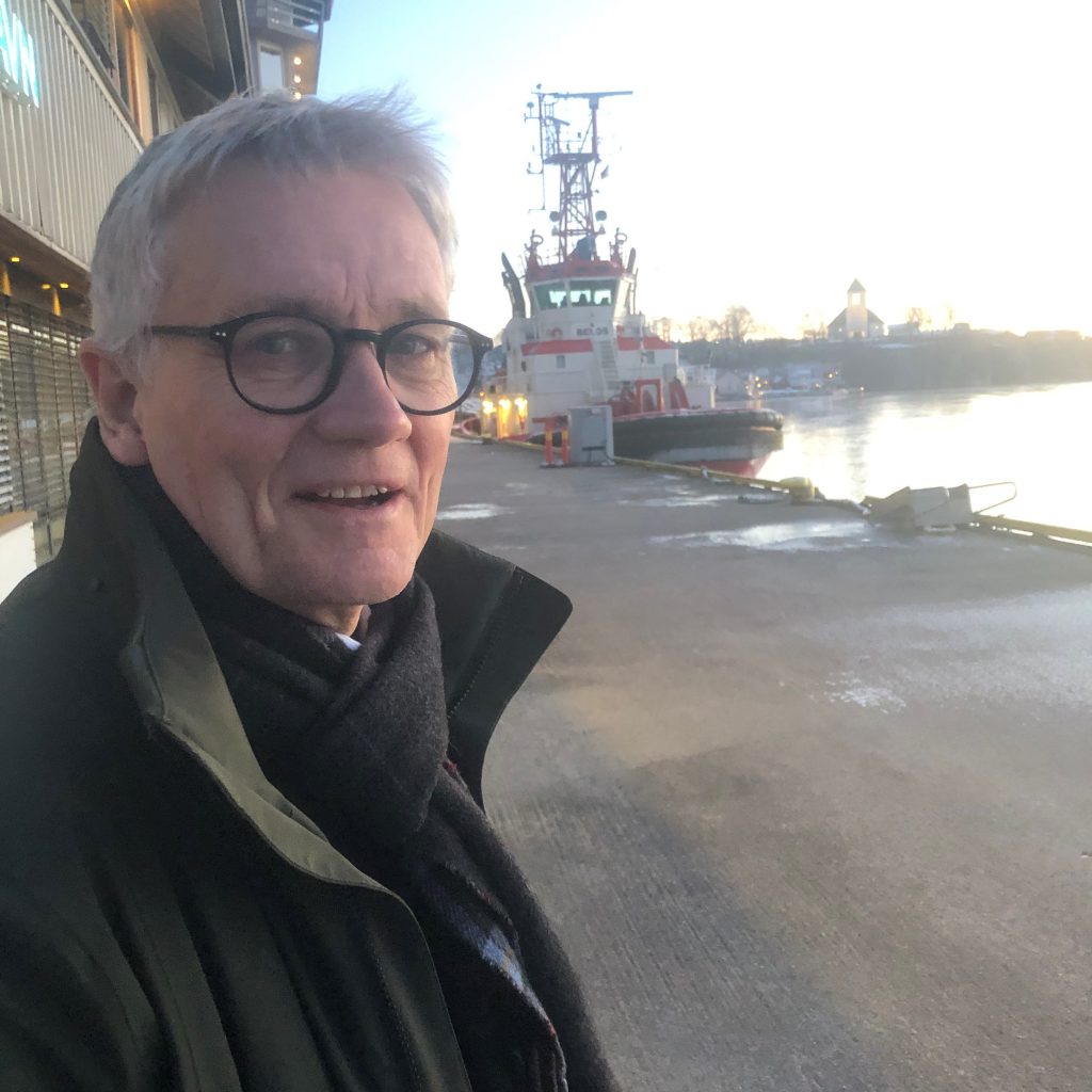 Roy Vardheim er styreleder i Frier Vest Holding AS og Grenland Havn IKS. Nylig leverte Frier Vest Holding AS tilbud på område for etablering av battericellefabrikk. 